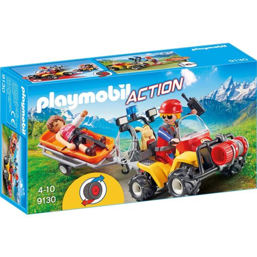 Playmobil 9130 Hegyimentő quad
