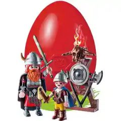 Playmobil 9209 Nagy és kis viking húsvéti tojásban
