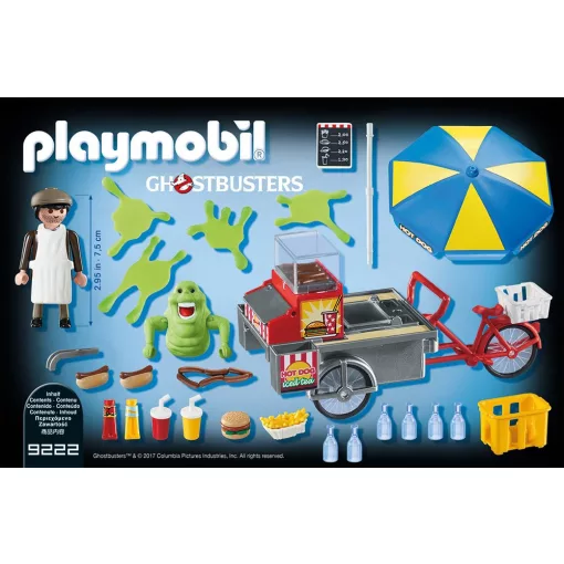 Playmobil 9222 Slimer hot dog standdal