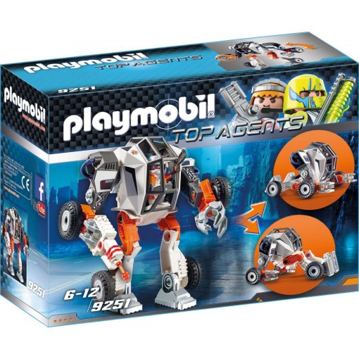 Playmobil 9251 Ügynök és átalakuló autója