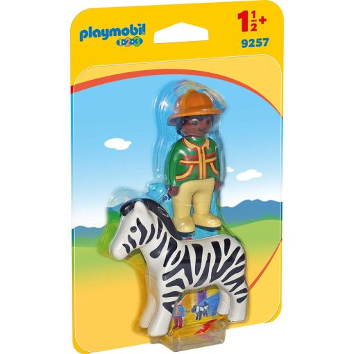 Playmobil 9257 1.2.3 Vadász és a zebra