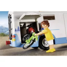 Playmobil 9318 Családi lakóautó quaddal