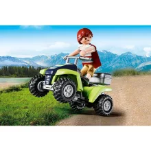 Playmobil 9318 Családi lakóautó quaddal