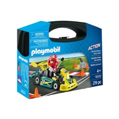 Playmobil 9322 Gokart versenyző hordozható táskában