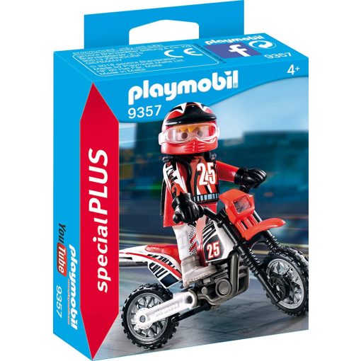 Playmobil 9357 Motocross versenyző