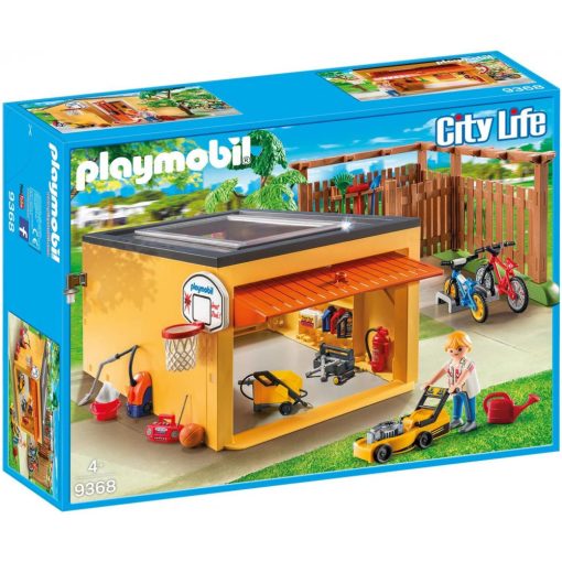 Playmobil 9368 Garázs biciklitárolóval