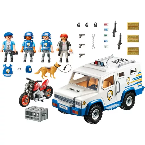 Playmobil 9371 Páncélautó, rendőrautó