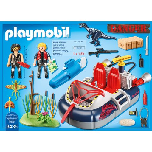 Playmobil 9435 Légpárnás csónak víz alatti motorral