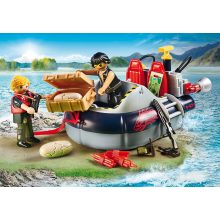 Playmobil 9435 Légpárnás csónak víz alatti motorral