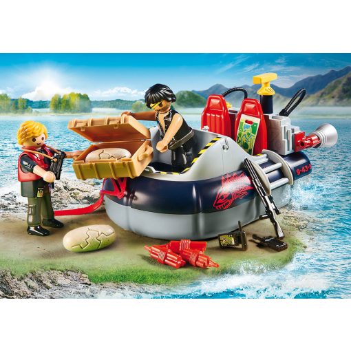 Playmobil 9435 Légpárnás csónak víz alatti motorral
