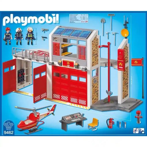 Playmobil 9462 Tűzoltóság helikopterrel