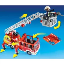 Playmobil 9463 Létrás tűzoltóautó (csomagolássérült-új)
