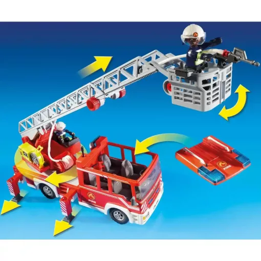 Playmobil 9463 Létrás tűzoltóautó (csomagolássérült-új)