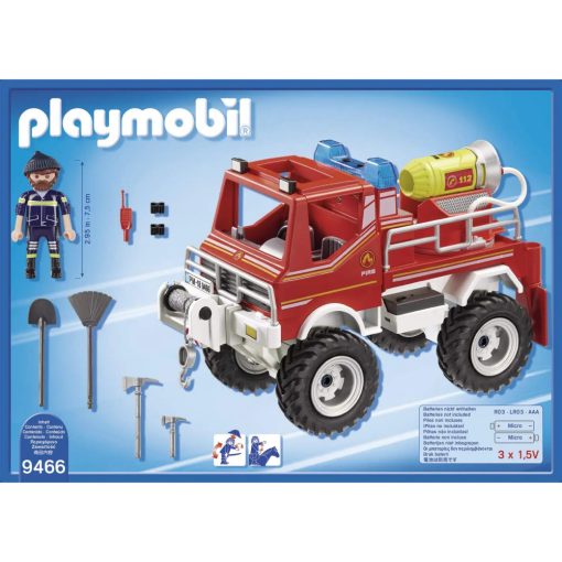 Playmobil 9466 Tűzoltóautó fecskendővel
