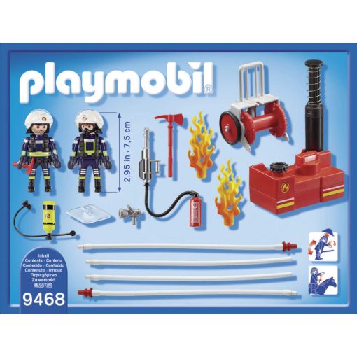Playmobil 9468 Tűzoltók szivattyúval