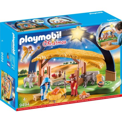 Playmobil 9494 Karácsony - Betlehemi világító jászol