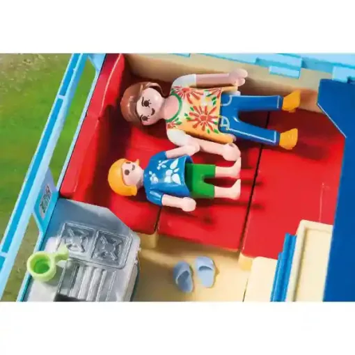 Playmobil 9502 Pick-up lakókocsival (csomagolássérült-új)