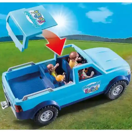 Playmobil 9502 Pick-up lakókocsival