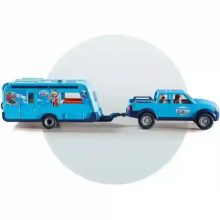 Playmobil 9502 Pick-up lakókocsival