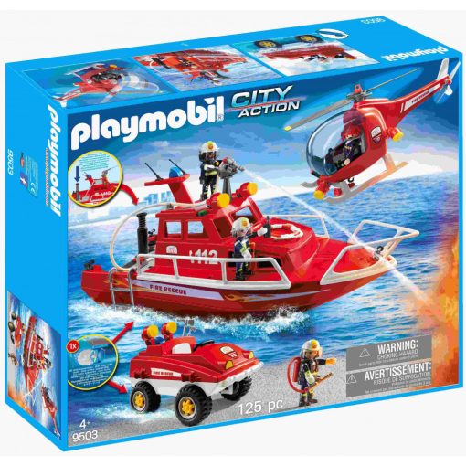 Playmobil 9503 Óriás tűzoltósági készlet