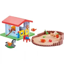 Playmobil 9814 Játszóház homokozóval