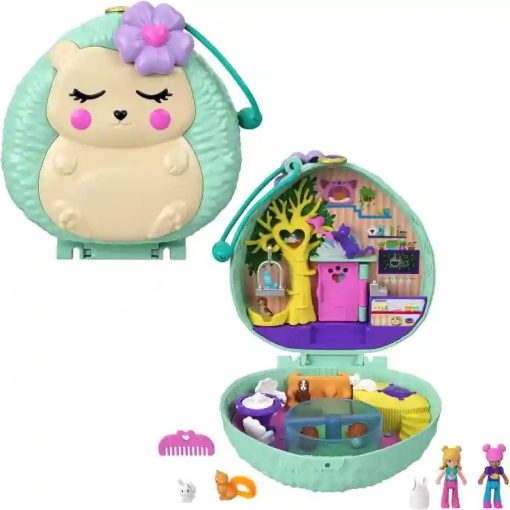 Polly Pocket sündisznós kávézó játékkészlet