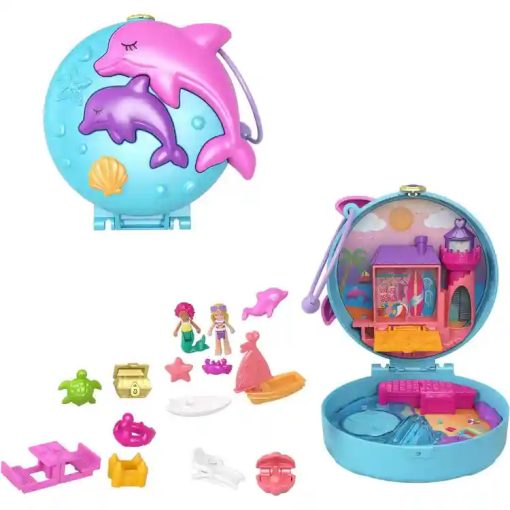 Polly Pocket delfines tengerpart játékkészlet