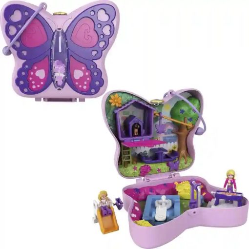 Polly Pocket pillangós kerti parti játékkészlet