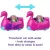 Polly Pocket flamingó autómosó játékkészlet