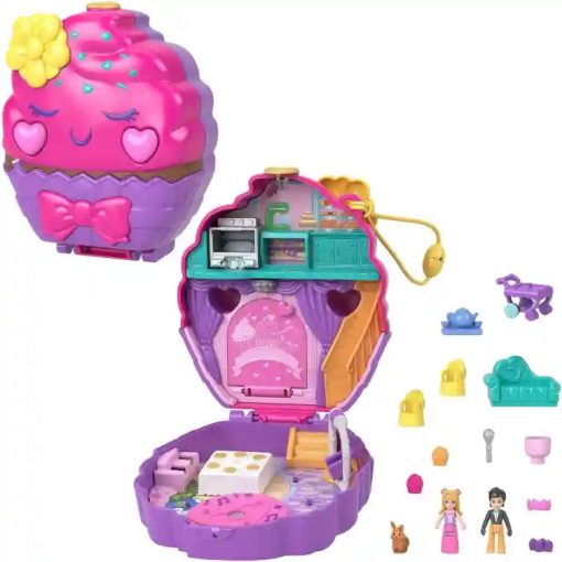 Polly Pocket cukrászos játékkészlet