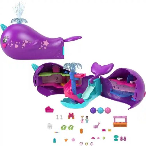 Polly Pocket bálna kalandhajó játékkészlet