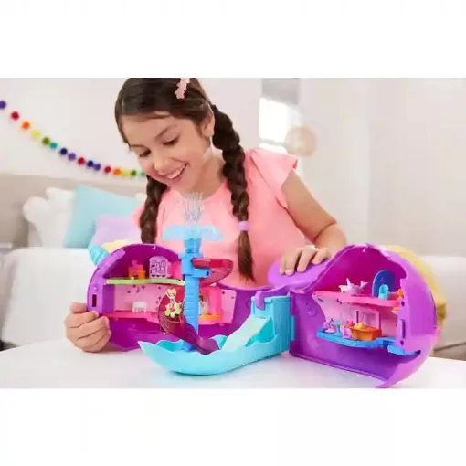 Polly Pocket bálna kalandhajó játékkészlet