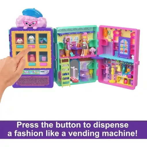 Polly Pocket cukorautomata divatcsomag ruhákkal
