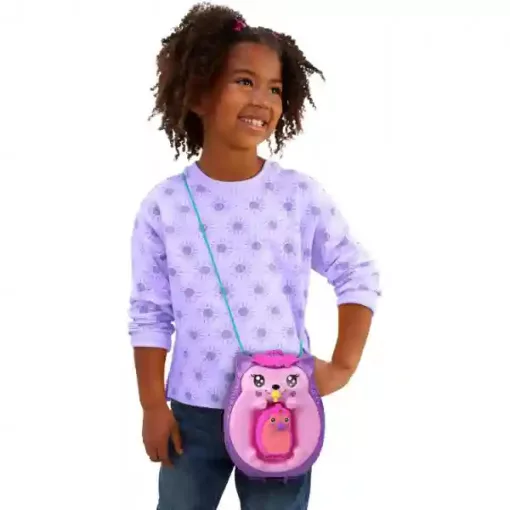 Polly Pocket sündisznó mama és kicsinye játékkészlet