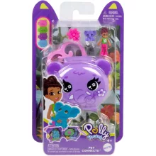 Polly Pocket Pet Connects elefánt játékkészlet