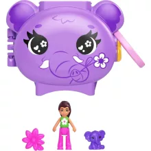 Polly Pocket Pet Connects elefánt játékkészlet