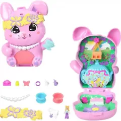 Polly Pocket nyuszis teaparti játékkészlet
