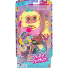 Polly Pocket ananászos majom játékkészlet