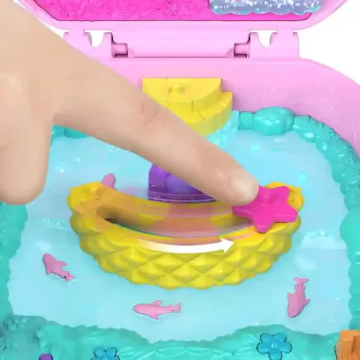 Polly Pocket ananászos majom játékkészlet