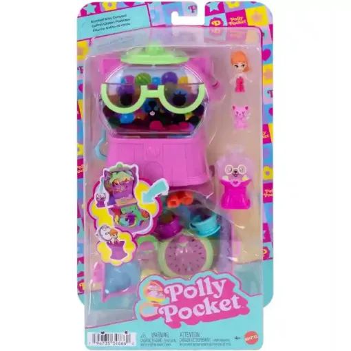 Polly Pocket rágógumis cica játékkészlet