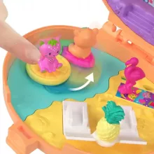 Polly Pocket plüss macis játékkészlet