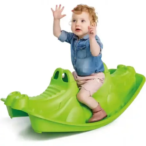 Pradiso Toys krokodilos libikóka - zöld