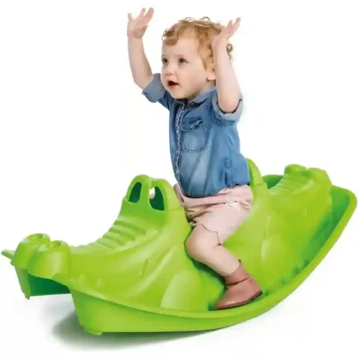 Pradiso Toys krokodilos libikóka - zöld