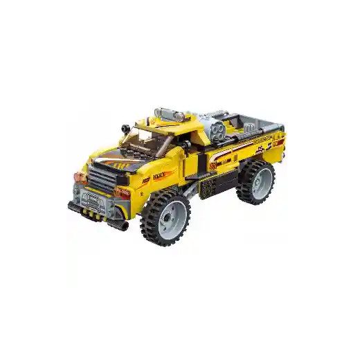 Qman 42108 3 az 1-ben: Hátrahúzós kamion, pick-up vagy homokfutó