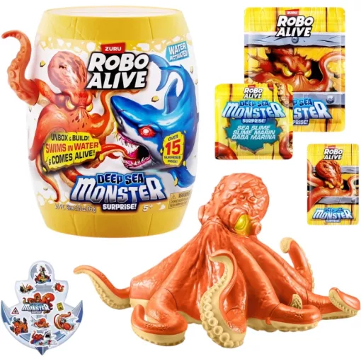 Robo Alive - Deep Sea Monster Surprise! robot polip