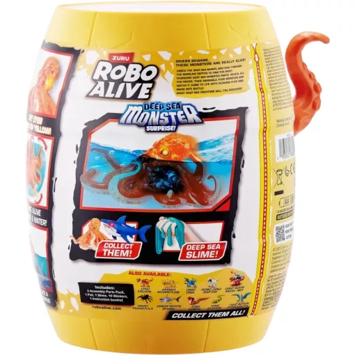 Robo Alive - Deep Sea Monster Surprise! robot polip