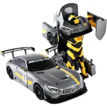 Rastar Mercedes-AMG GT3 RC távirányítós autó átalakuló robot akciófigura 32cm