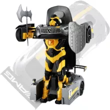 Rastar Mercedes-AMG GT3 RC távirányítós autó átalakuló robot akciófigura 32cm