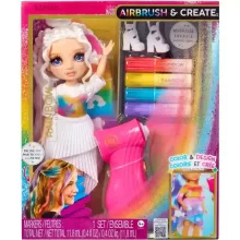 Rainbow High Airbrush & Create festhető divatbaba kiegészítőkkel
