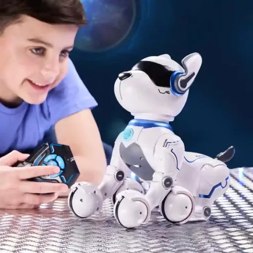Ziggy, a távirányítós RC interaktív robotkutya